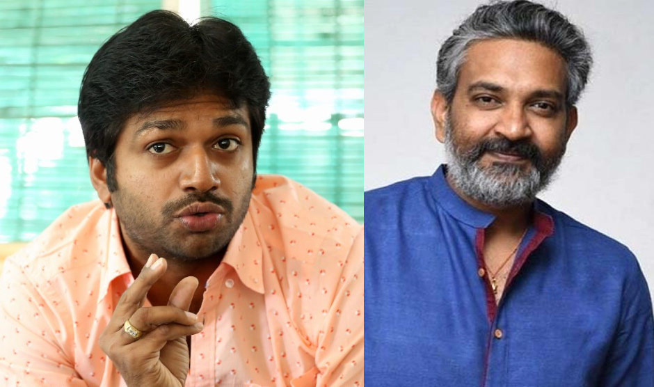 Anil Ravipudi with Rajamouli