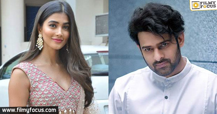 Pooja Hegde with Prabhas