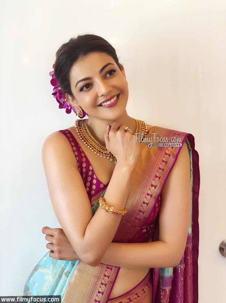 Kajal Aggarwal Traditional Wear Latest Photos14