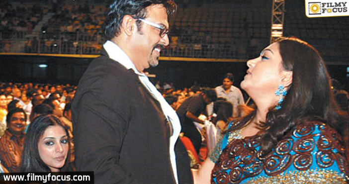 Kushboo With Venkatesh