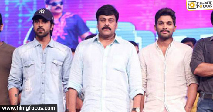 Allu Arjun Chiranjeevi Ram Charan