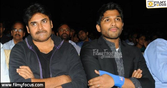 Allu Arjun With Pawan Kalyan