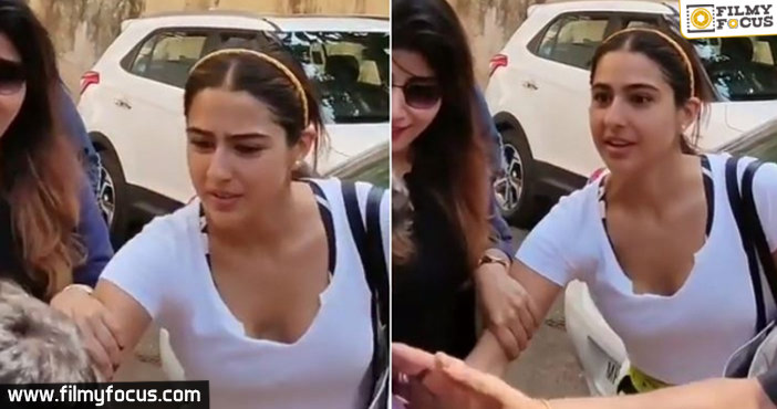 Fan tries to kiss Sara Ali Khan1