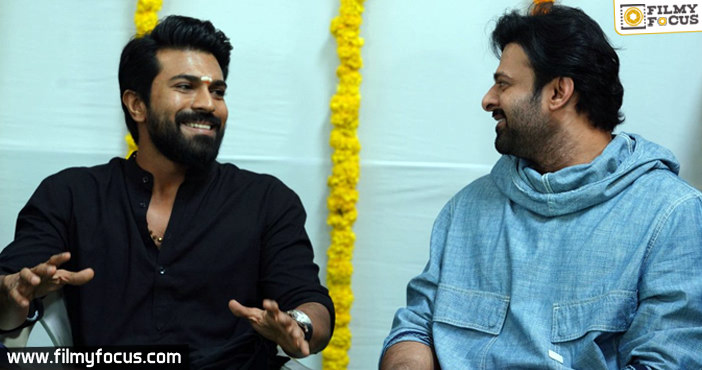 Ram Charan With Prabhas