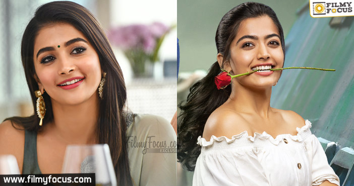 Rashmika Mandanna and Pooja Hegde