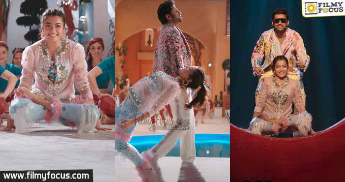 Rashmika's Stunning Dance Performance For Bheeshma Movie1