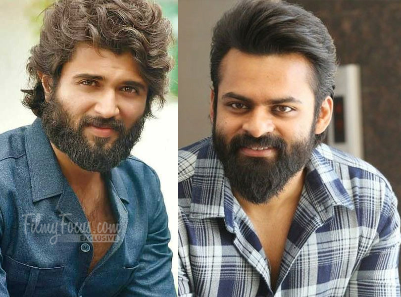 Vijay Devarakonda with Sai Dharam Tej