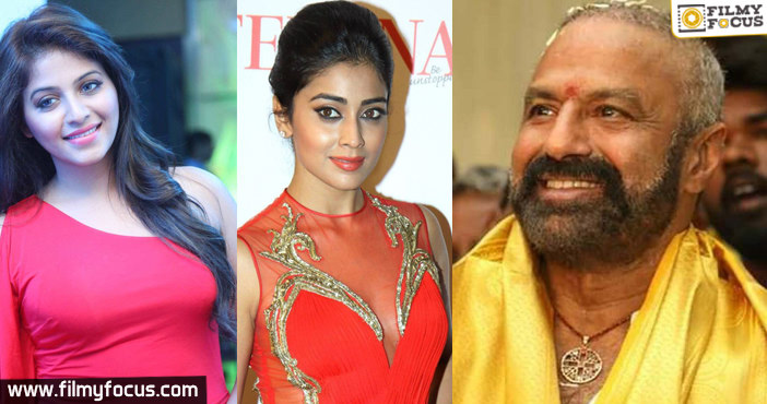 Balakrishna with shriya jand anjali