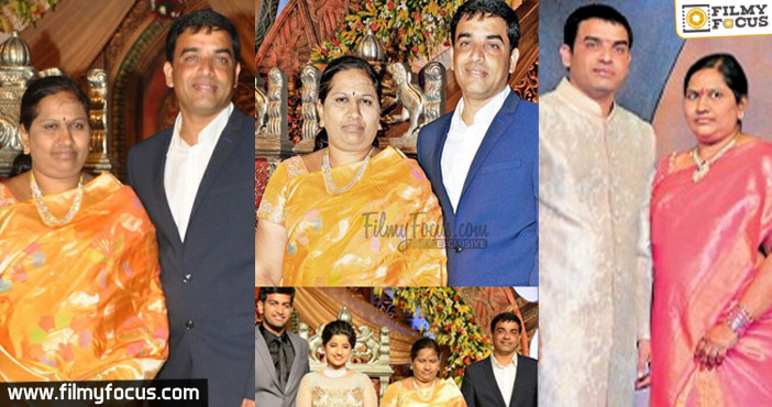 Dil Raju With His Wife