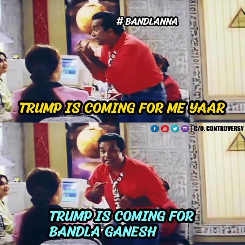 Funny Memes on Bandla Ganesh and Donald Trump6