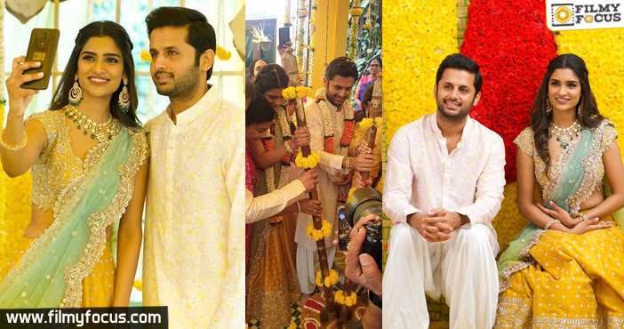 Hero Nithiin Wedding Pics