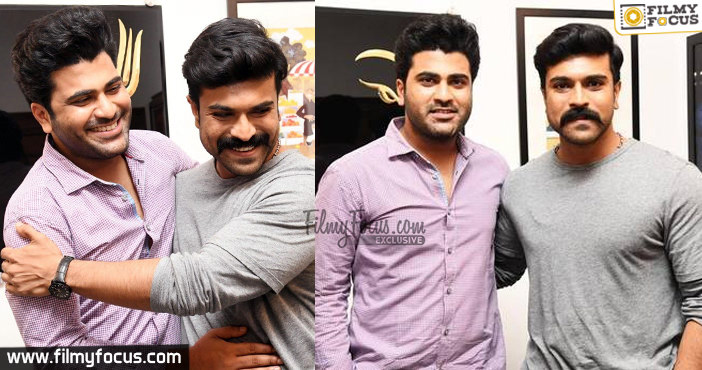 Ram Charan with Sharwanand