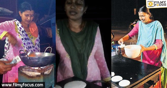 Senior Actress becomes a street vendor1