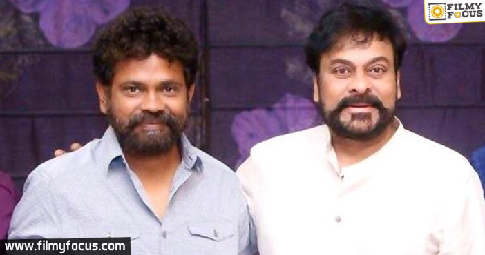 Sukumar With Chiranjeevi