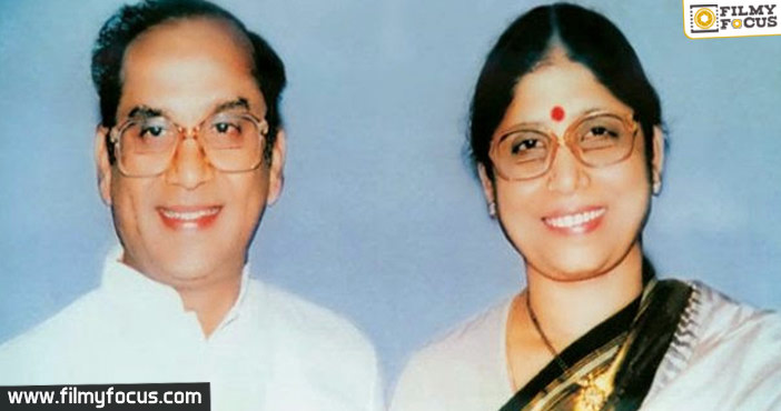 2-ANR With His Wife Annapurna Akkineni