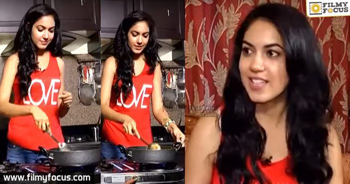 Actress Ritu Varma turns Chef1