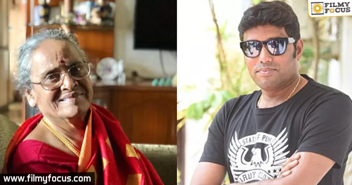 Cinematographer Ratnavelu Mother Gyaneshwari Raman Passed Away1