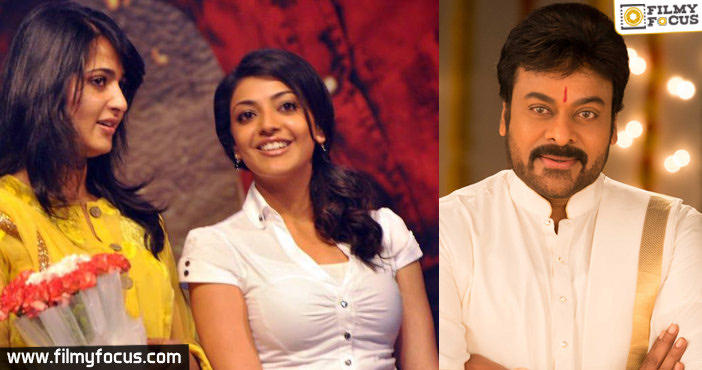 Kajal or Anushka Who will romance Chiranjeevi1