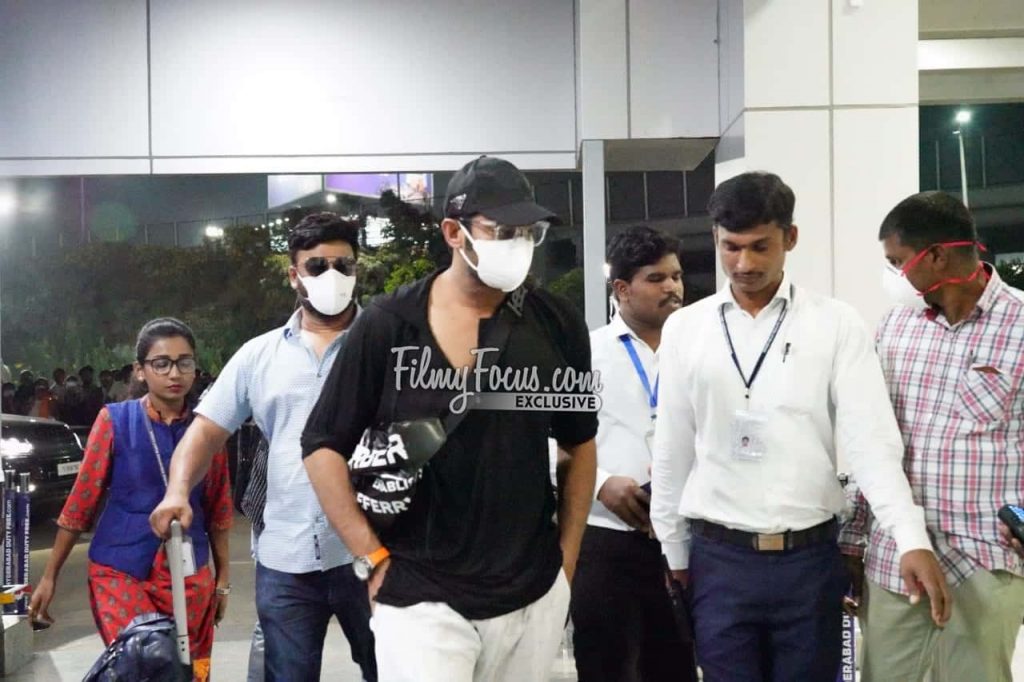 Prabhas Spotted at the Hyd - 8