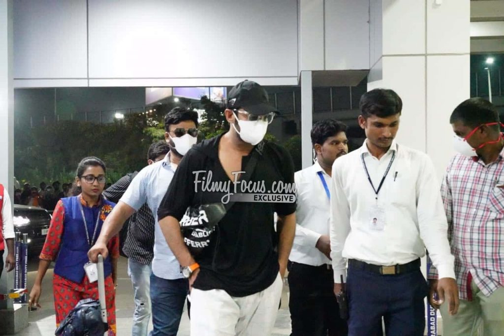 Prabhas Spotted at the Hyd - 11
