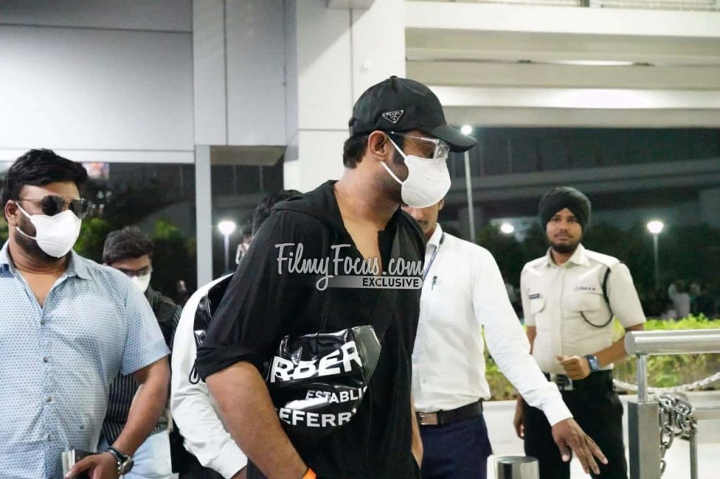 Prabhas Spotted at the Hyd - 4