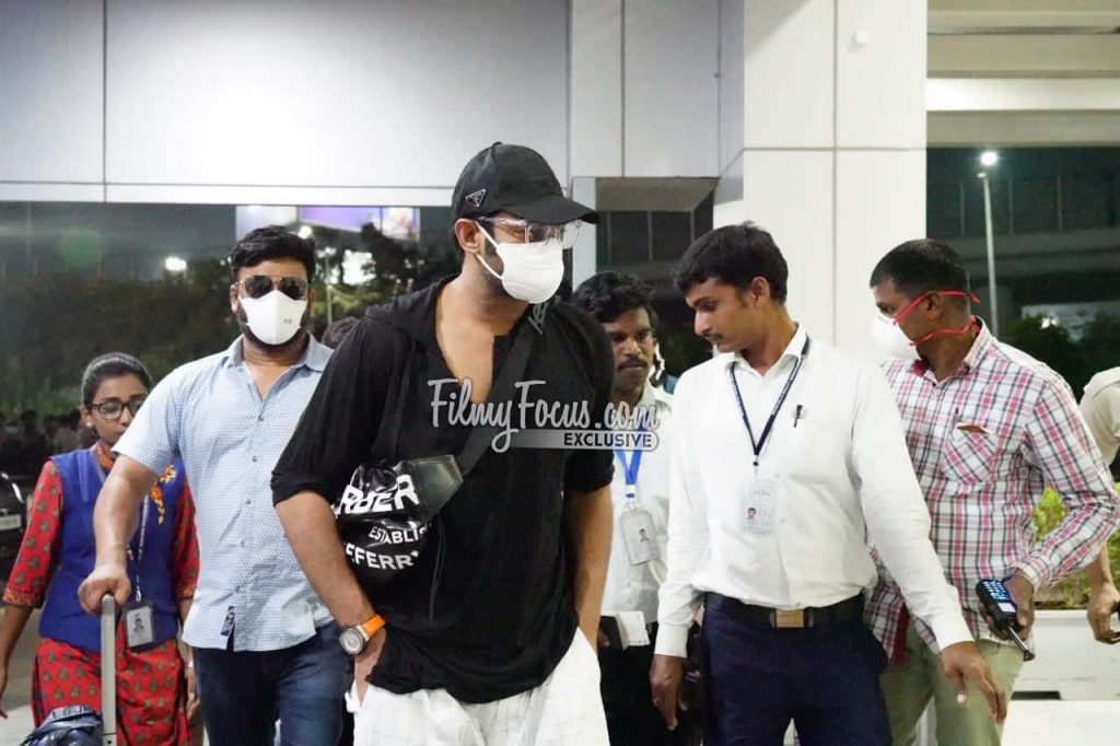 Prabhas Spotted at the Hyd - 1