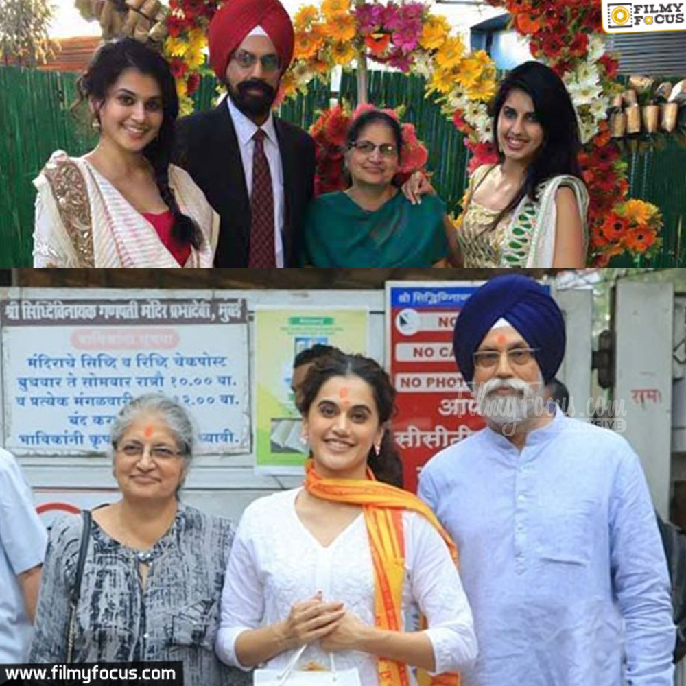 17-Taapsee Pannu Family Pic