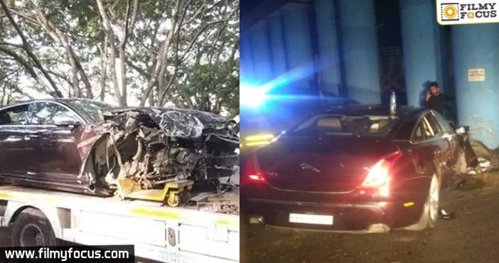 Actress Sharmila Mandre hurt as car crashes into railway bridge pillar1