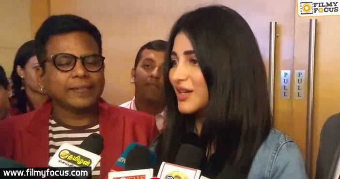 Actress Sruthi Haasan Fires on Them1