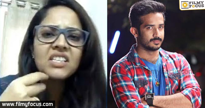 Anasuya fires on anchor Ravi1