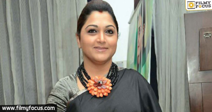 Kushboo got bad experience one of her follower1