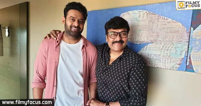 Prabhas Returns Favor For Chiranjeevi on Lucifer Remake1