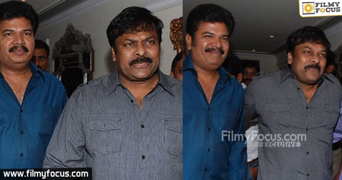 All set For Chiranjeevi to team up with director Shankar1