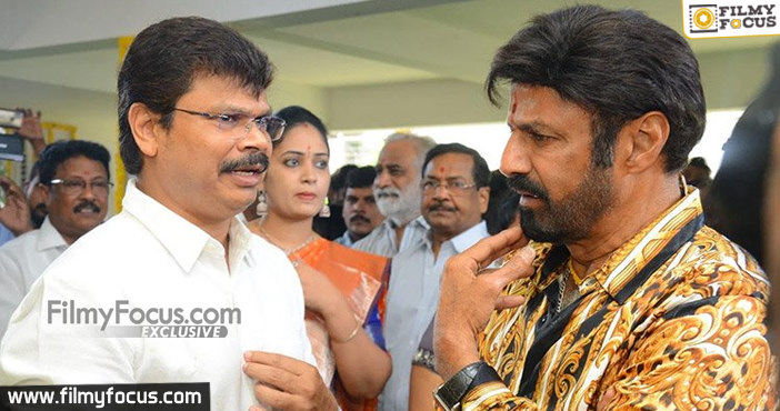 Big minus in Balayya Babu Boyapati Srinu Movie1