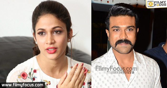 Lavanya Tripathi about Ram Charan1