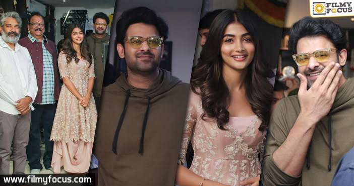 Prabhas 20 Movie Launch Pics