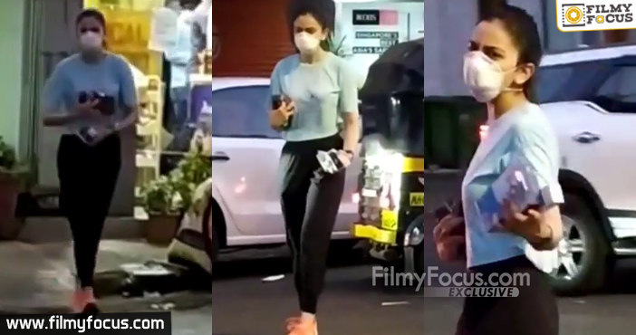 Rakul Preet Shopping Video goes viral1