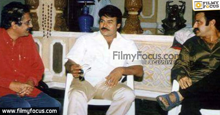 Chiranjeevi Balakrishna rare pic goes viral1