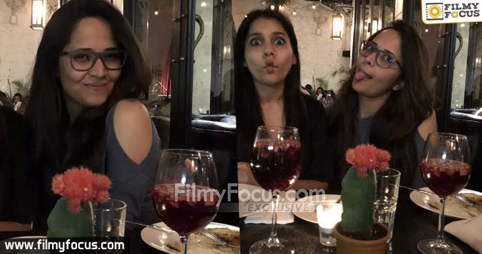 I have a glass of red wine daily says Anasuya1