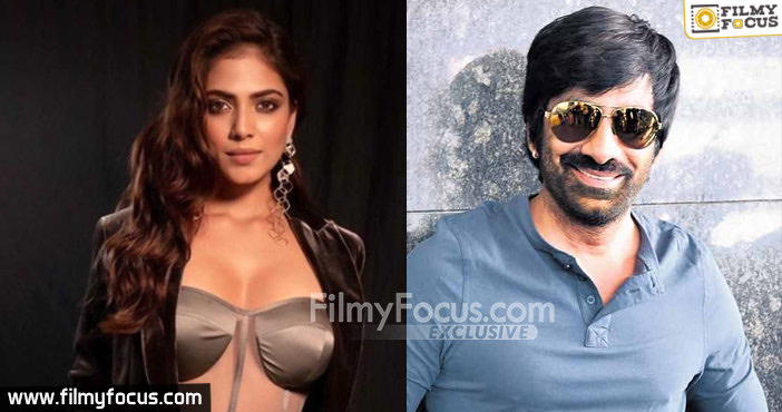 Malavika Mohanan says no to Ravi Teja1