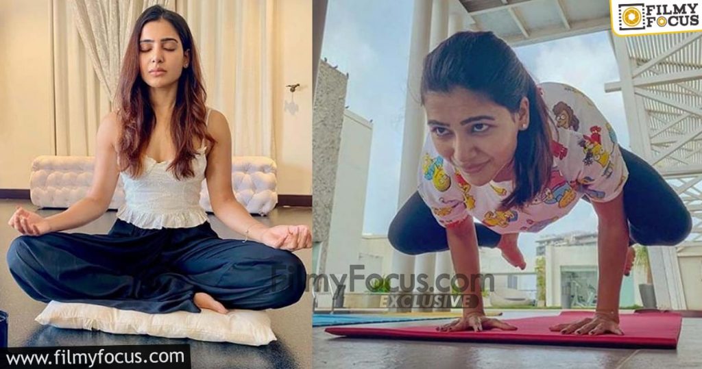 Samantha latest yoga photos goes viral1