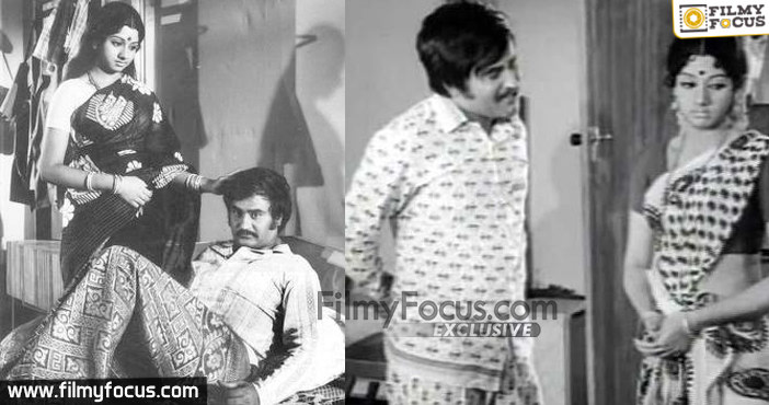 Sridevi played stepmother role for Rajinikanth1