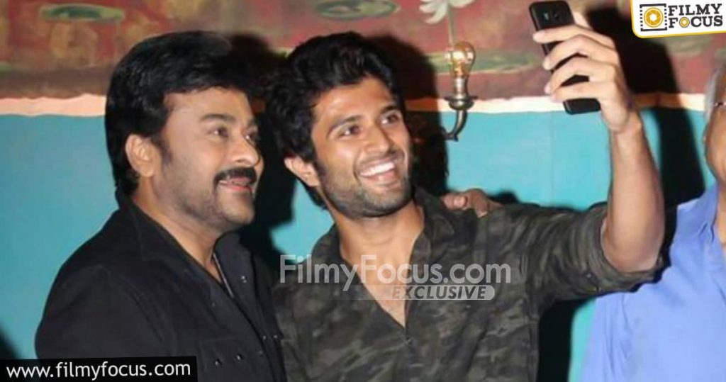 Vijay Deverakonda to join hands with Chiranjeevi for Lucifer remake1