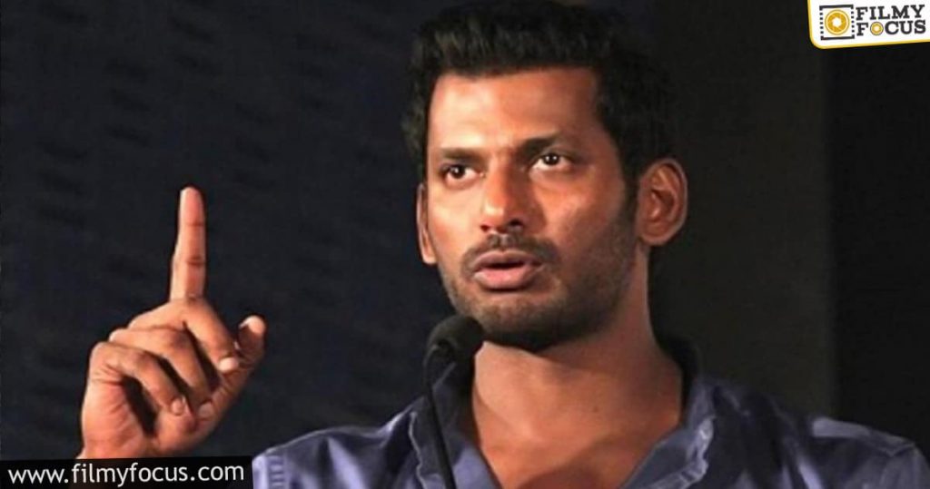 We Can Overcome COVID Situation By Being Brave says Hero Vishal