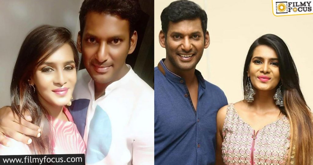 Actress Meera mithun controversial comments on hero Vishal1