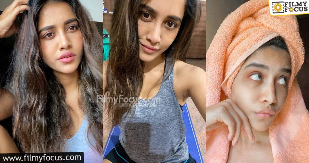 Nabha Natesh without makup pics goes viral1