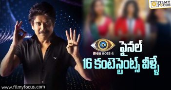 Bigg Boss Telugu 4 Show Final List