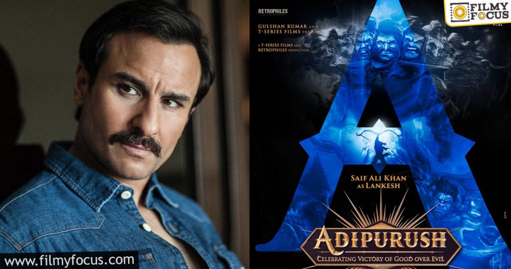 Saif Ali Khan as Lankesh in Adipurush1