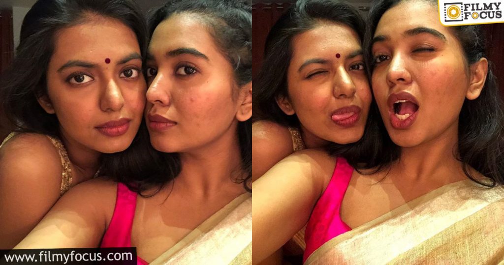 Shivathmika and Sivani without makeup pics goes viral1