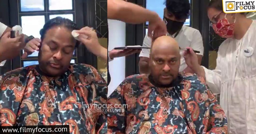 The story behind Chiranjeevi new look1